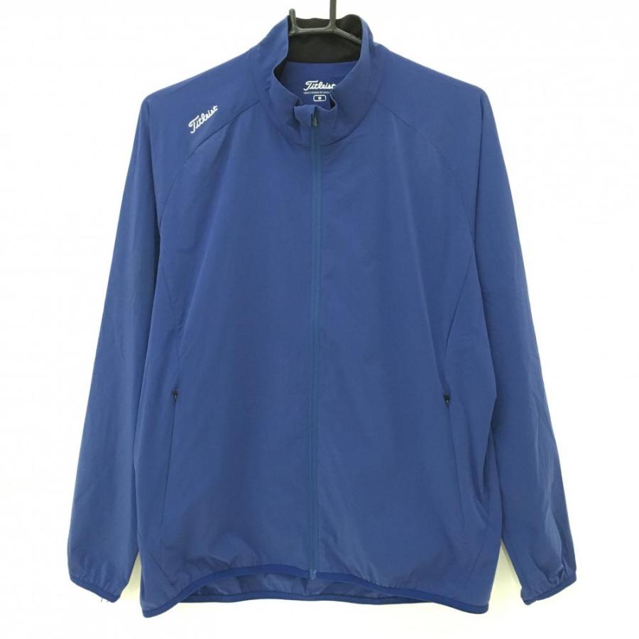 タイトリスト ナイロンジャケット ブルー ストレッチ 薄手 メンズ M