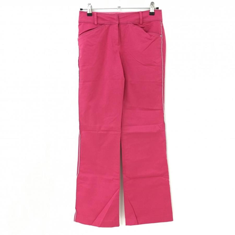 LANVIN（ランバン） ランバンスポール パンツ ピンク×グレー サイド