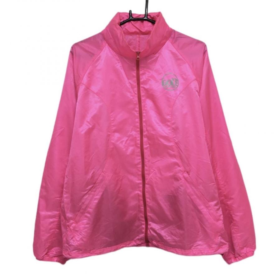 PEARLY GATES（パーリーゲイツ） ナイロンジャケット 蛍光ピンク 薄手