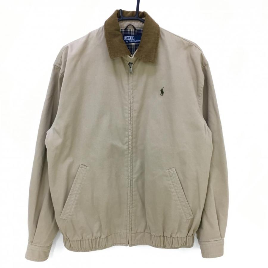 美品】ポロbyラルフローレン ジャケットブルゾン ベージュ 内側