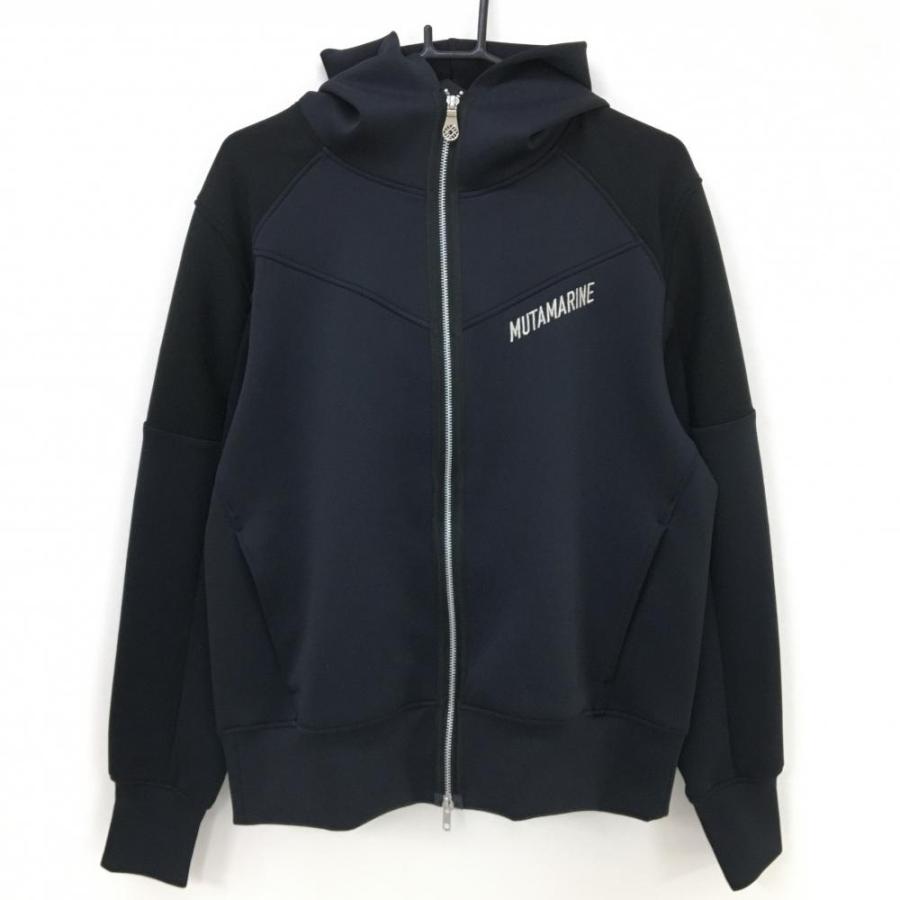 muta MARINE（ムータマリン） 【新品】ムータマリン ジップパーカー 黒