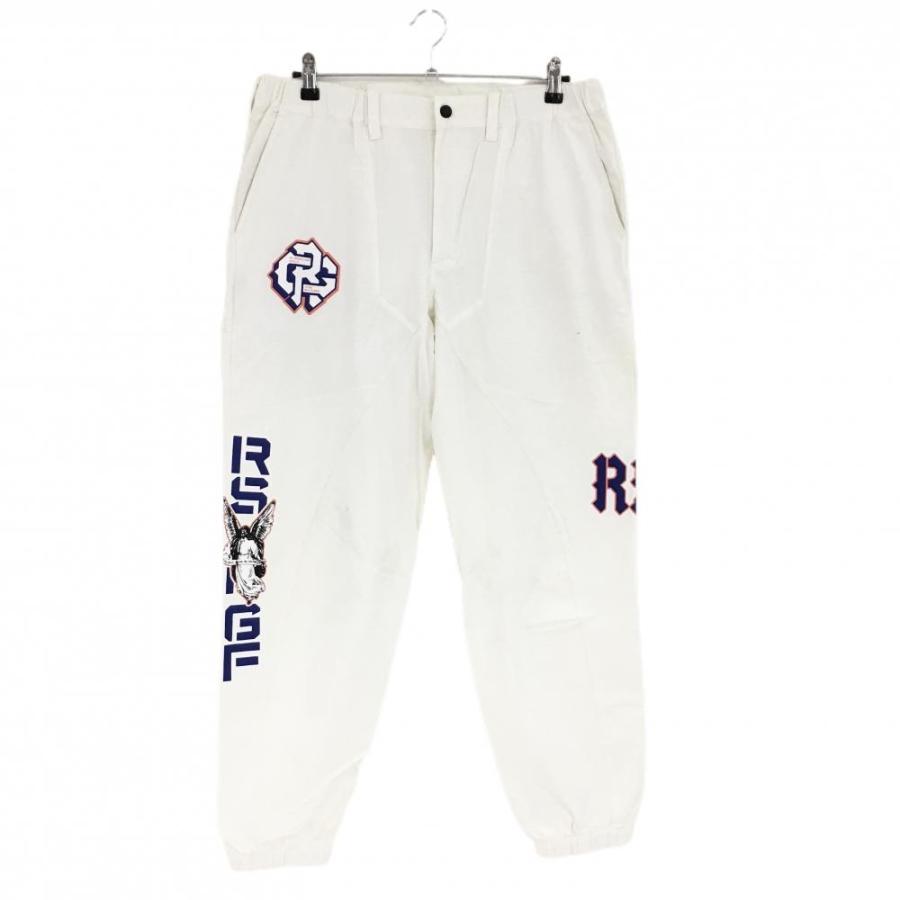 Russeluno（ラッセルノ） ラッセルノゴルフ パンツ 白×ブルー 複数