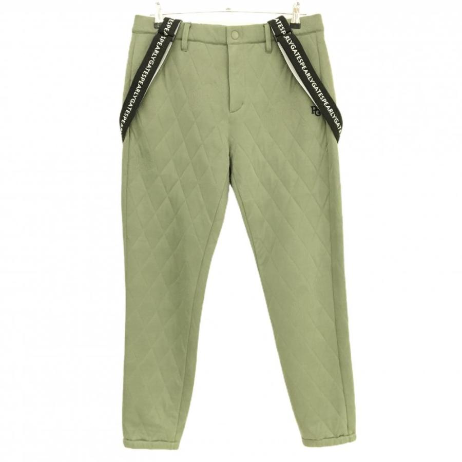 PEARLY GATES（パーリーゲイツ） パンツ カーキ キルティング風