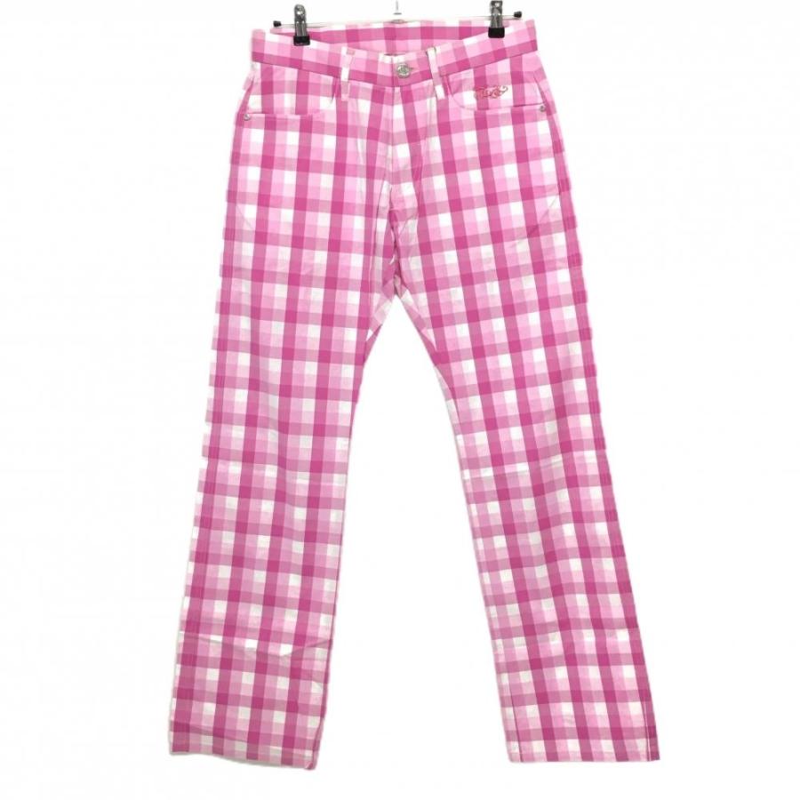 Dance With Dragon（ダンスウィズドラゴン） パンツ ピンク×白