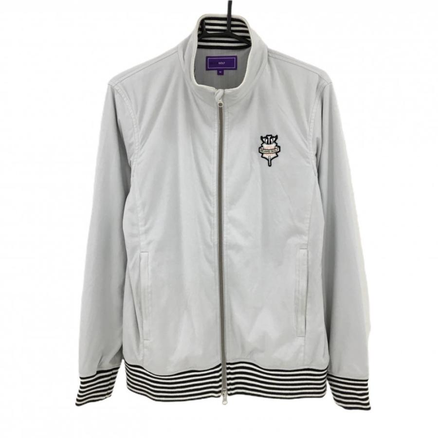 BEAMS GOLF（ビームス ゴルフ） ジャケット ライトグレー×ネイビー