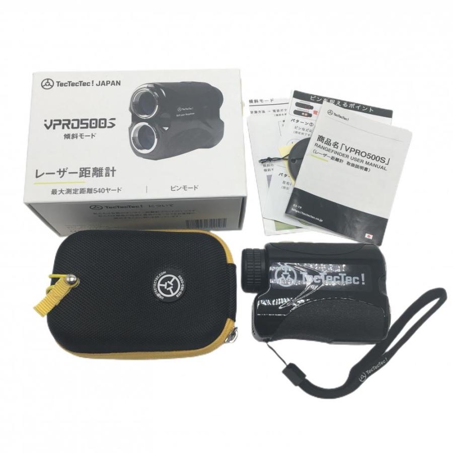 TecTecTec 【美品】テックテックテック レーザー距離計 黒 VPRO500S