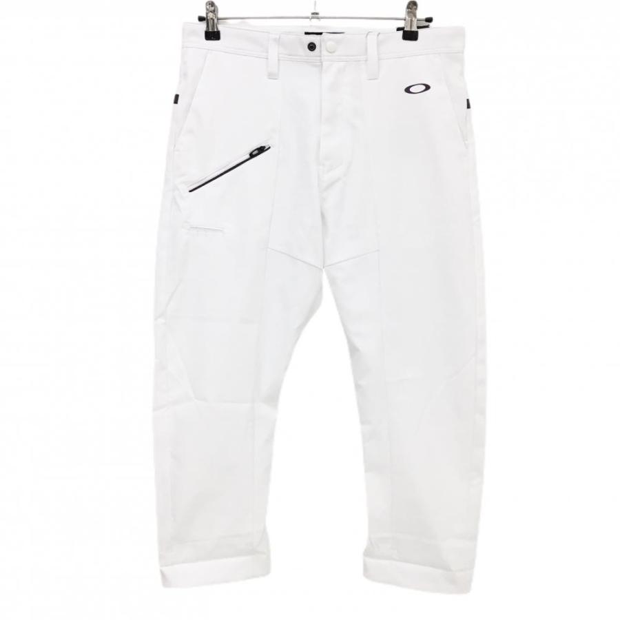 OAKLEY（オークリー） 【新品】オークリー 半端丈パンツ 白 ティー装着