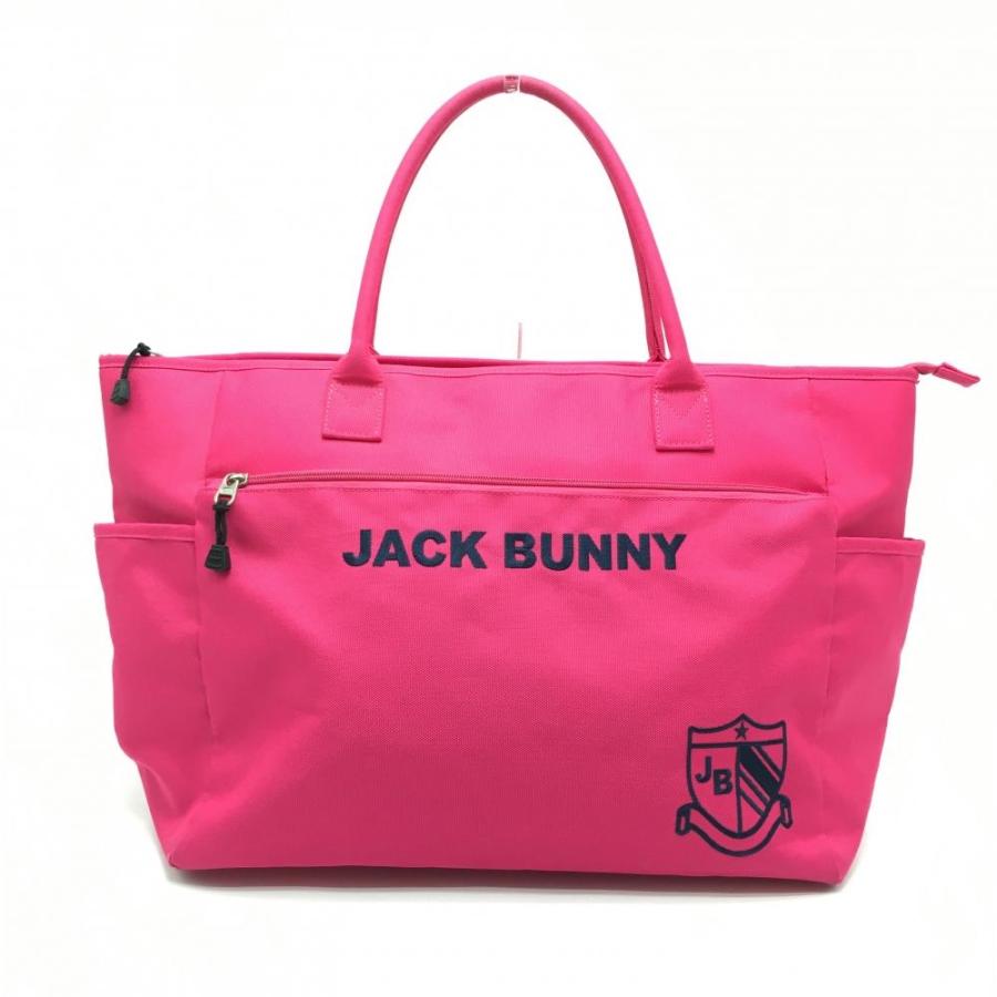 Jack Bunny!!（ジャックバニー） ロッカーバッグ ピンク×ネイビー
