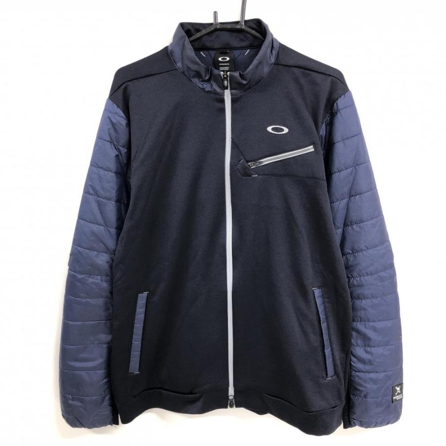 OAKLEY（オークリー） 切替中綿ジャケット ネイビー×ダークネイビー