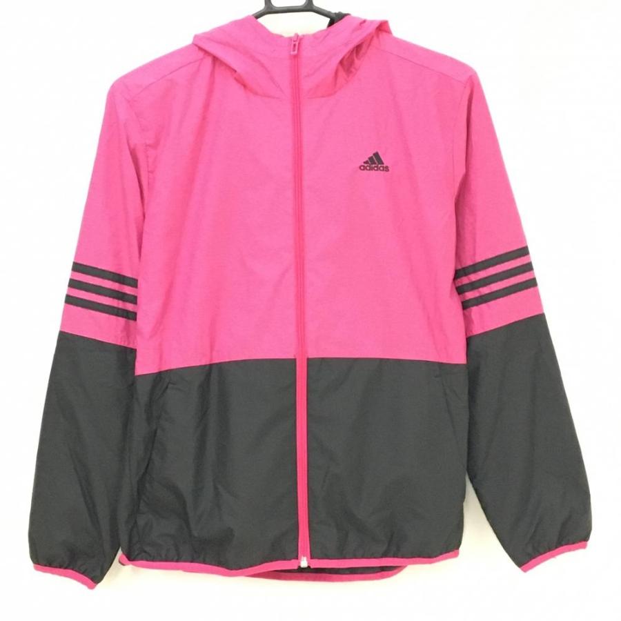 adidas（アディダス） 【美品】アディダス ナイロンジップパーカー