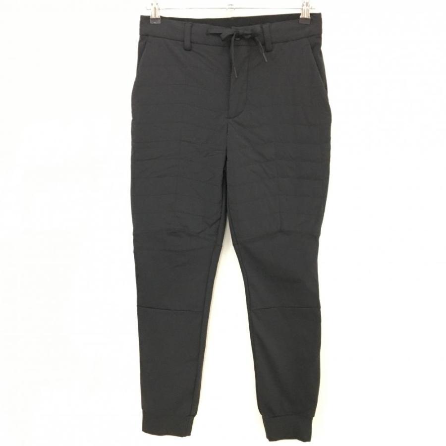 adidas（アディダス） 中綿ジョガーパンツ 黒 一部中綿 レディース 76