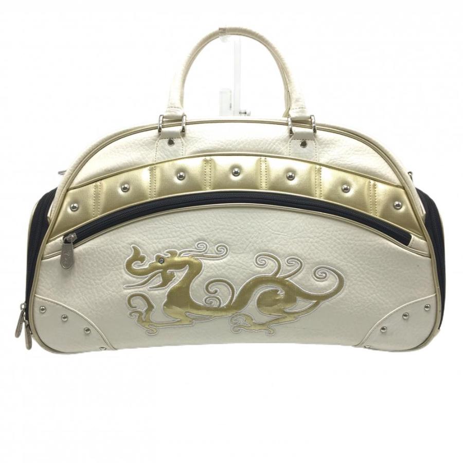 Dance With Dragon（ダンスウィズドラゴン） ボストンバッグ 白