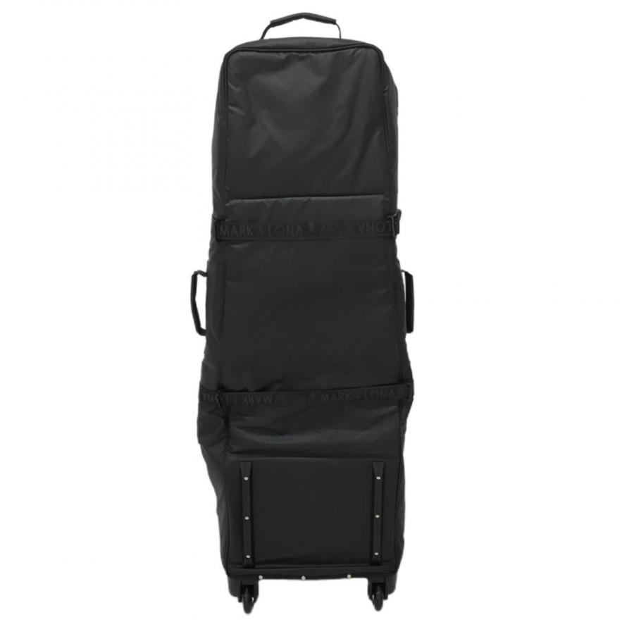 新品】マークアンドロナ トラベルケース 黒×白 キャスター付ゴルフ
