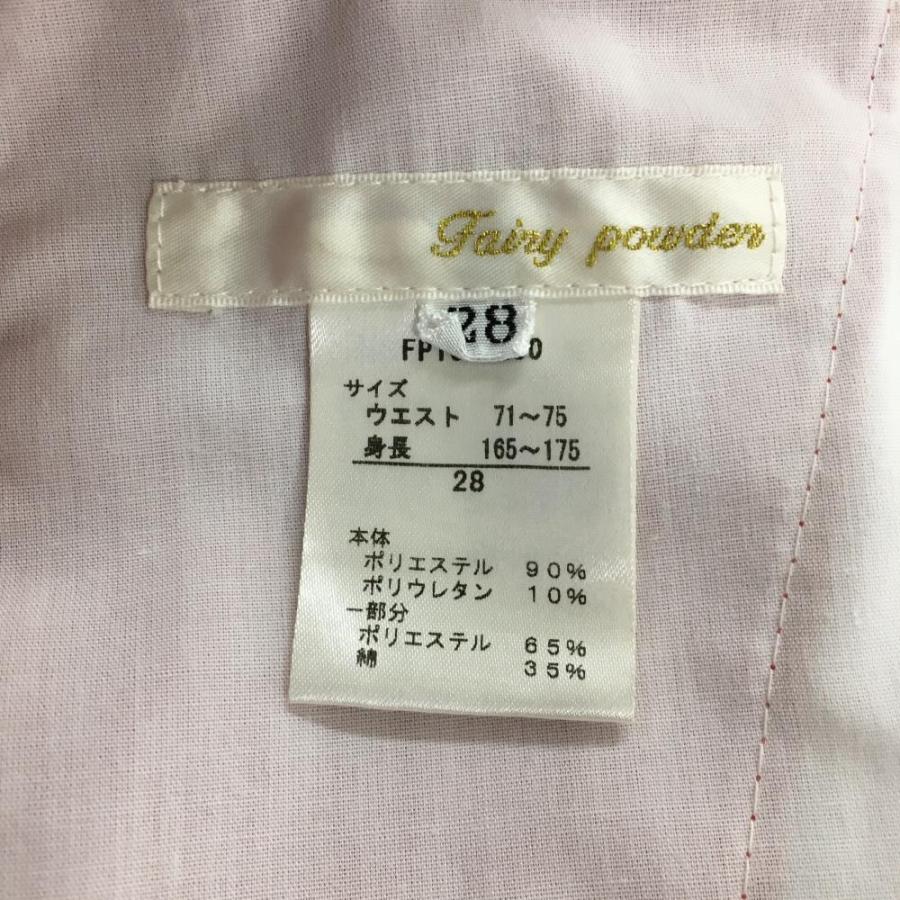 Fairy Powder（フェアリーパウダー） パンツ レッド シンプル ライン