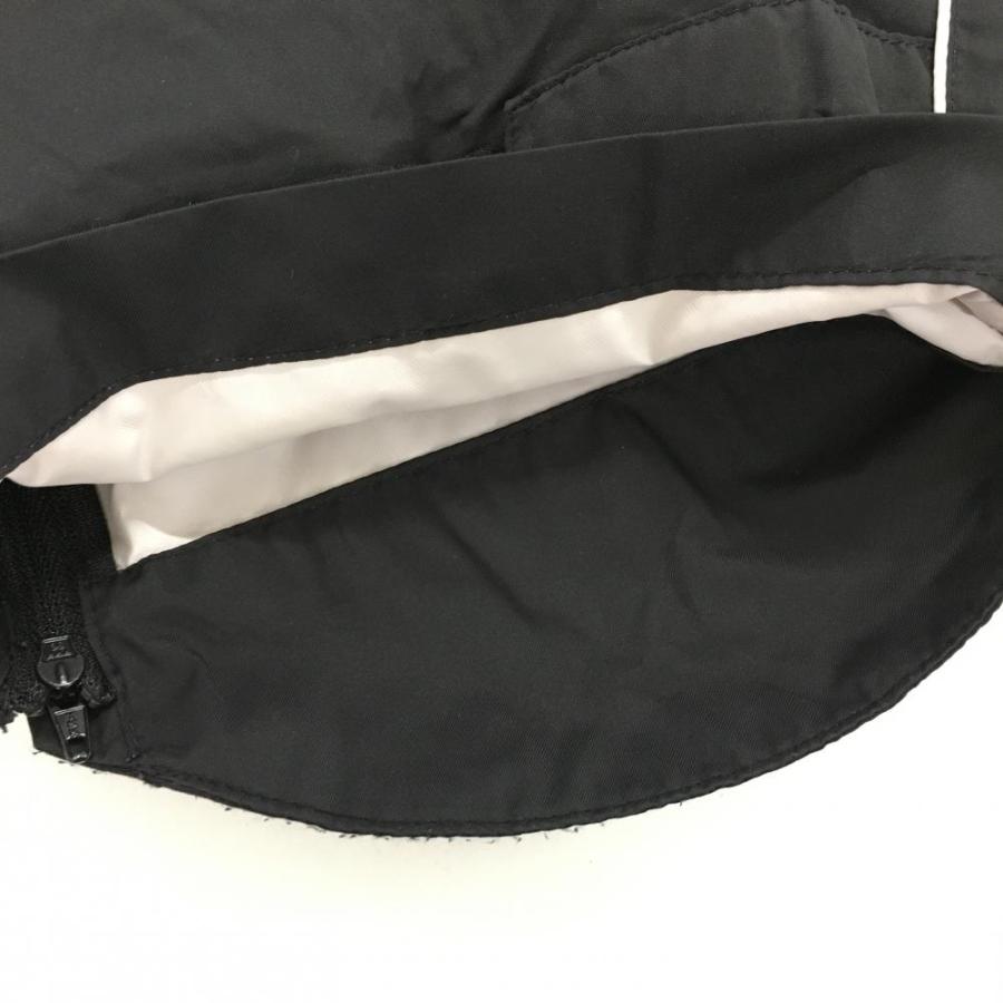 スリクソン レインウェア 上下セット(2WAYジャケット×パンツ) 黒×白 袖