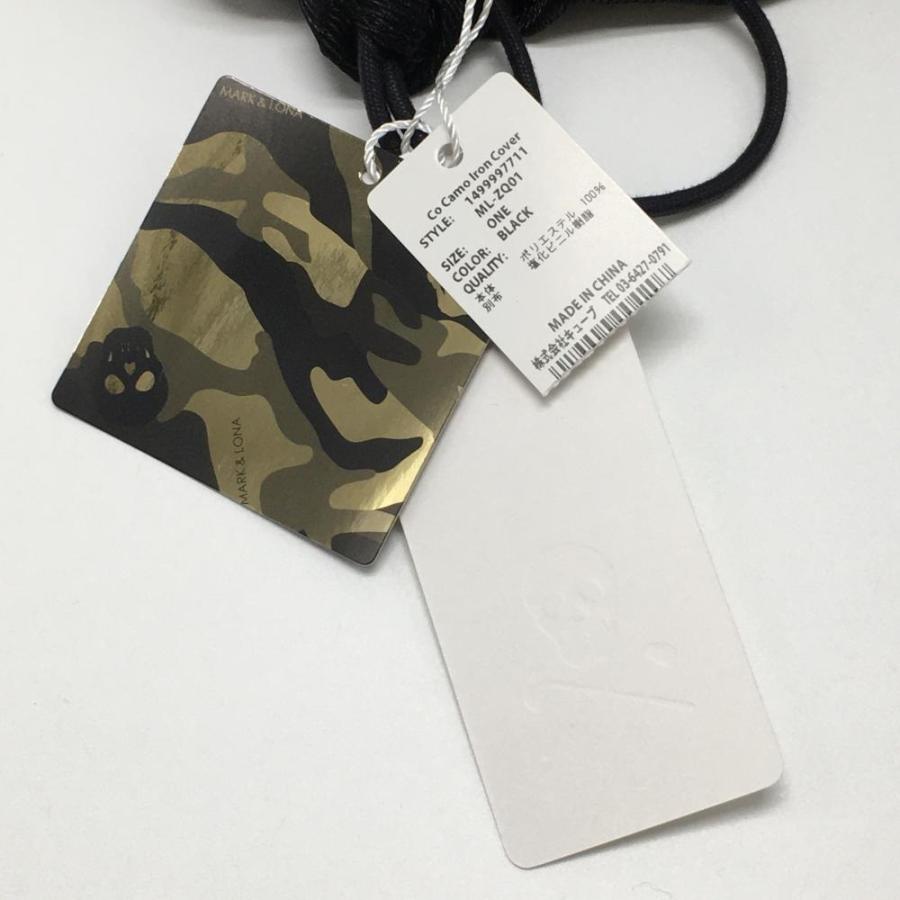 新品】マークアンドロナ アイアンカバー グレー×黒 カモフラ 迷彩
