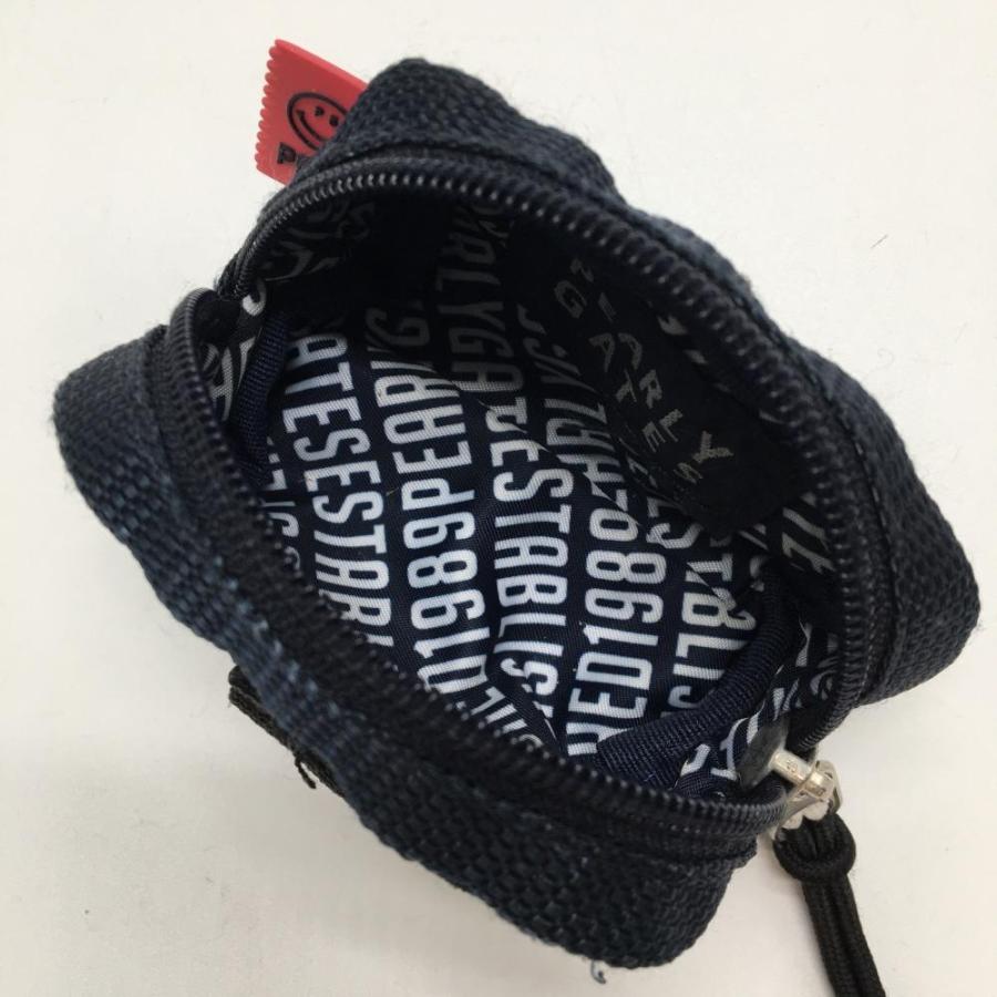 パーリーゲイツ ボールケース ネイビー ニコちゃん ポーチ スマイル