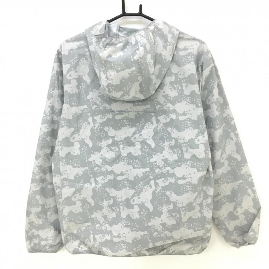 超美品】ニューバランスゴルフ ジップパーカー グレー×ライトグレー