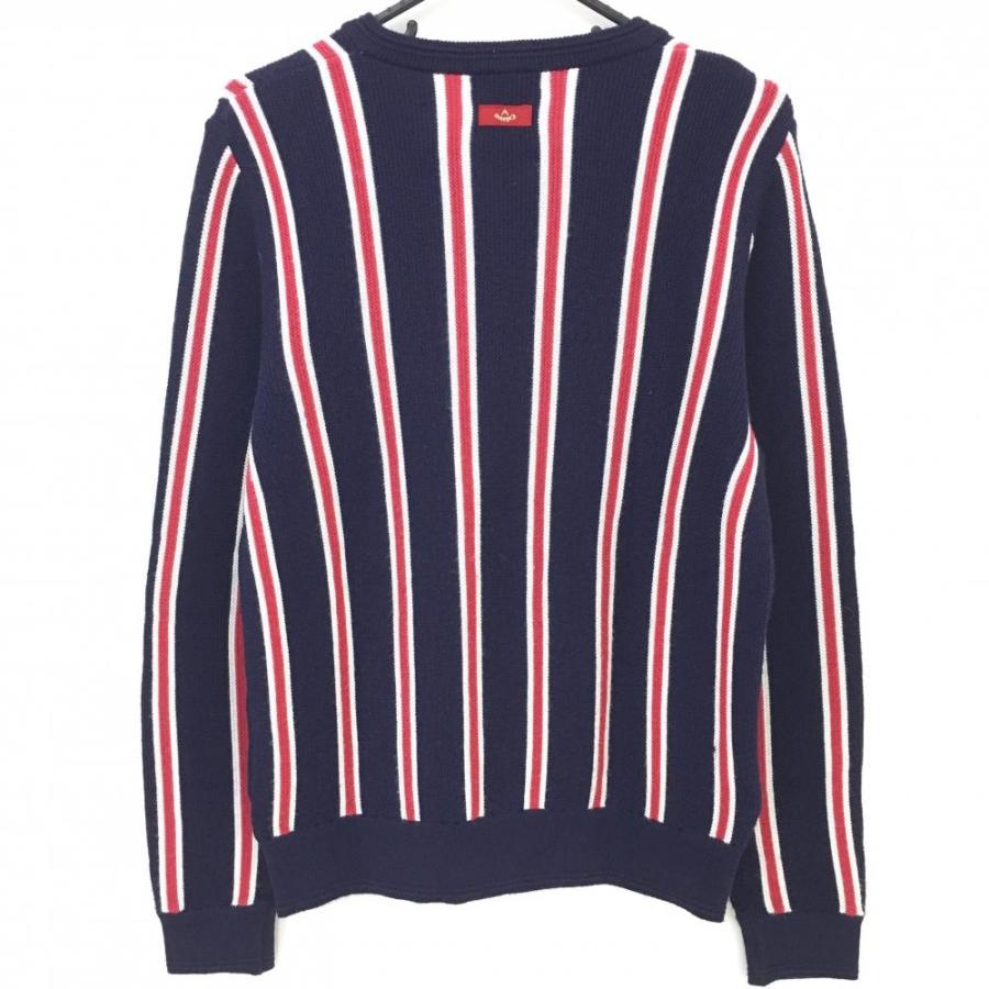 美品】キャロウェイ レッドレーベル セーター ネイビー×レッド