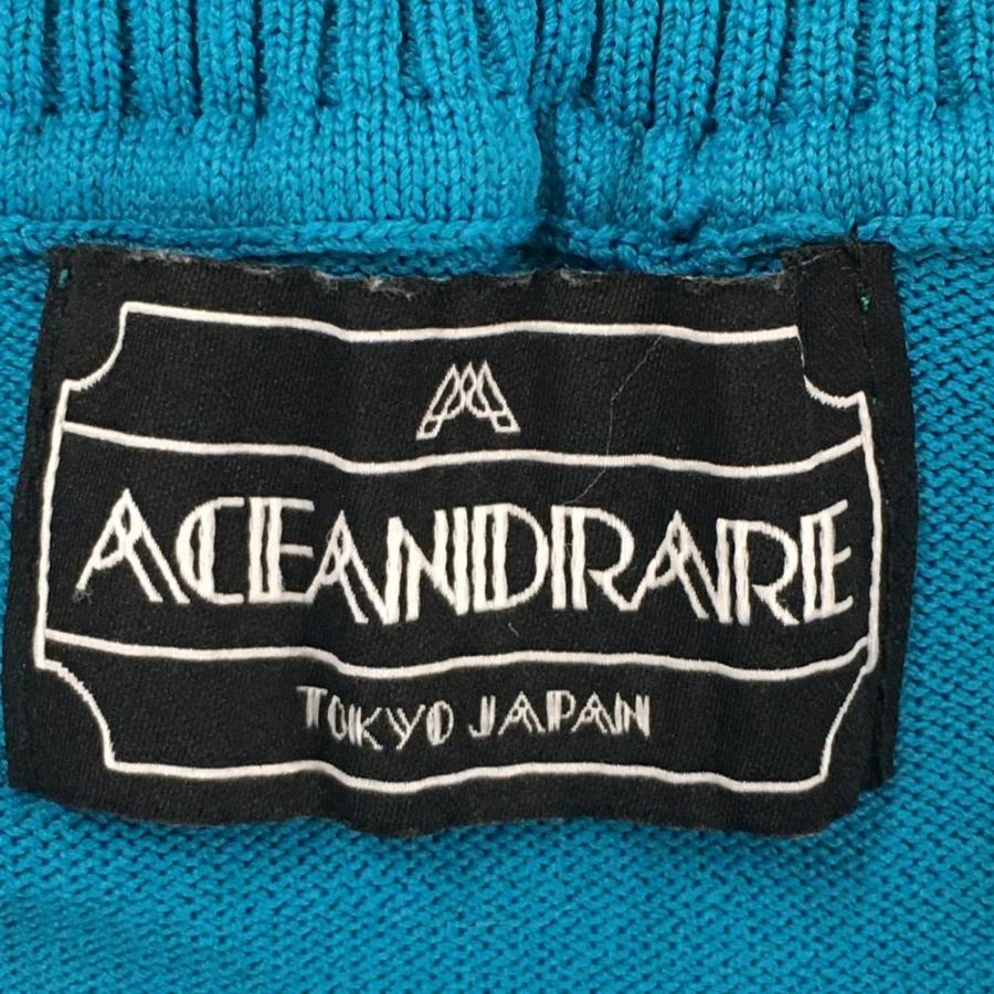 美品】エースアンドレア 上下セット(ノースリーブニットシャツ