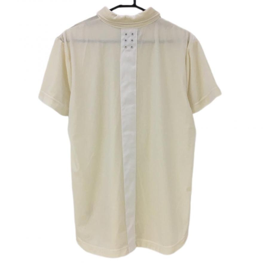 超美品】ラッセルノ 半袖ポロシャツ アイボリー 表微起毛 ルチャ