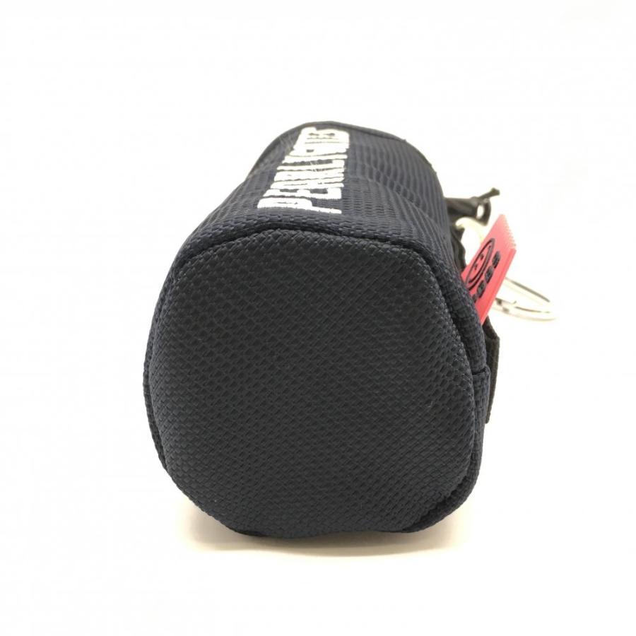 超美品】パーリーゲイツ ペットボトルホルダー ネイビー×白 ニコちゃん