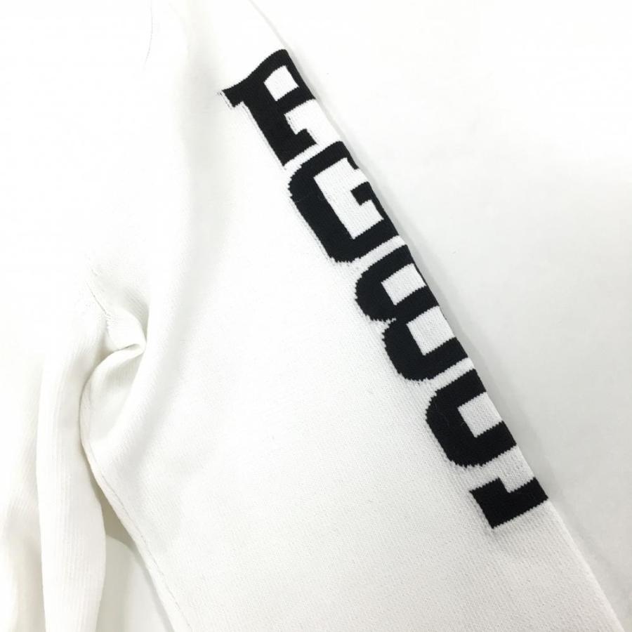 PEARLY GATES（パーリーゲイツ） セーター 白×黒 サマーニット 星