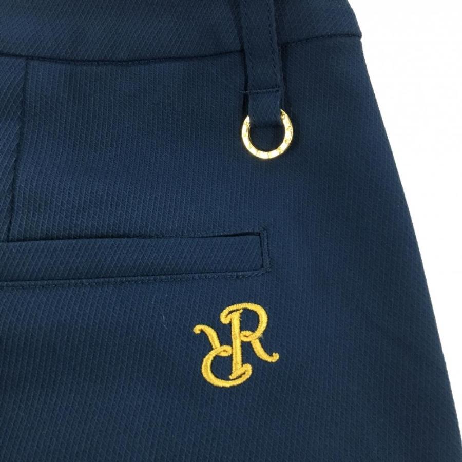 Resurrection 【美品】レザレクション パンツ ネイビー 地模様