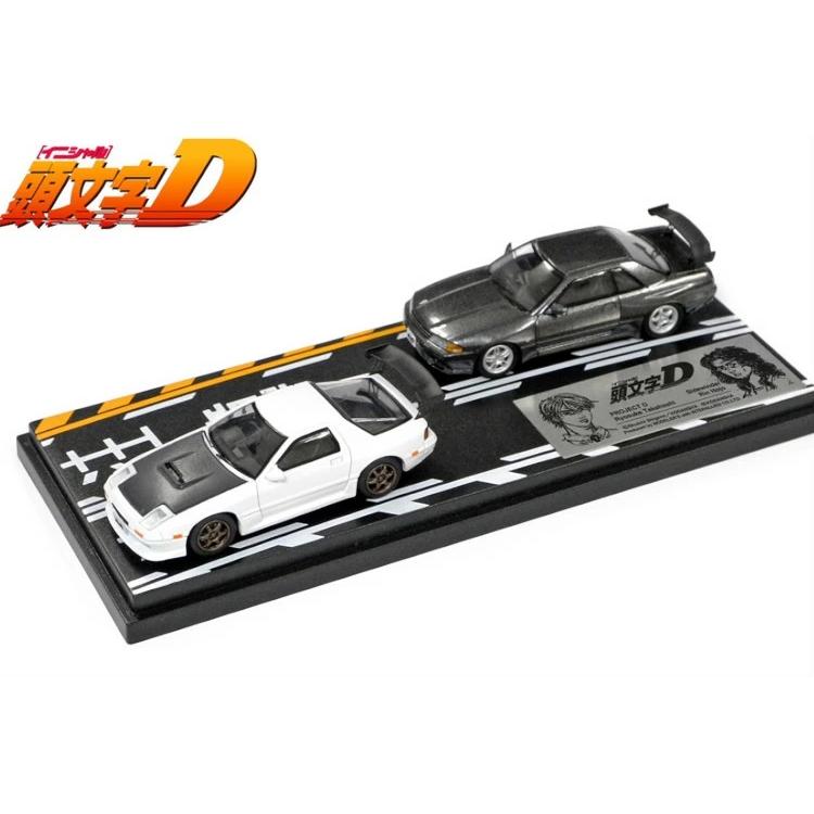 モデラーズ 1/64 頭文字D セットVol.2 高橋涼介 RX-7 FC3S & 北条凛