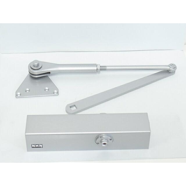 ニッカナ(nhn) ドアクローザー ドアチェック131P シルバー色ストップ付