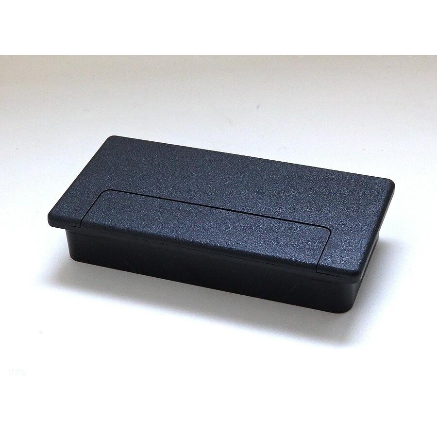 ランプ(スガツネ)配線孔S100-50BL ブラック上部径 101.5×51ミリ☆LAMP