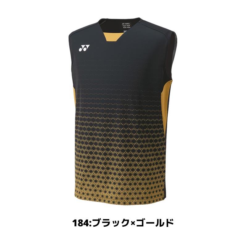 YONEX（ヨネックス） バドミントン ウェア ゲームシャツ ノースリーブ