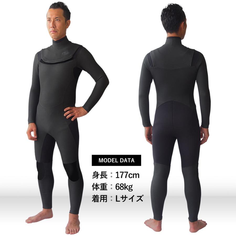 RSS SURF セミドライスーツ ウェットスーツ メンズ ノンジップ