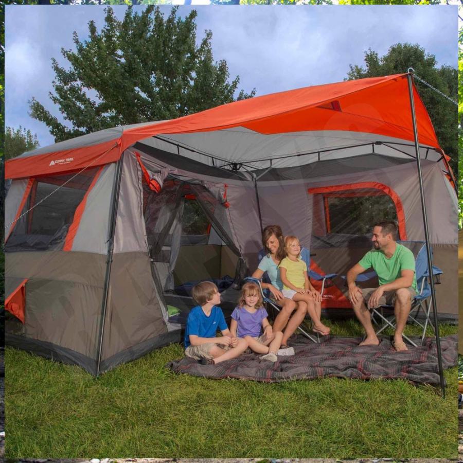オザークトレイル 3ルーム 12人用 OZARK TRAIL 大型テント