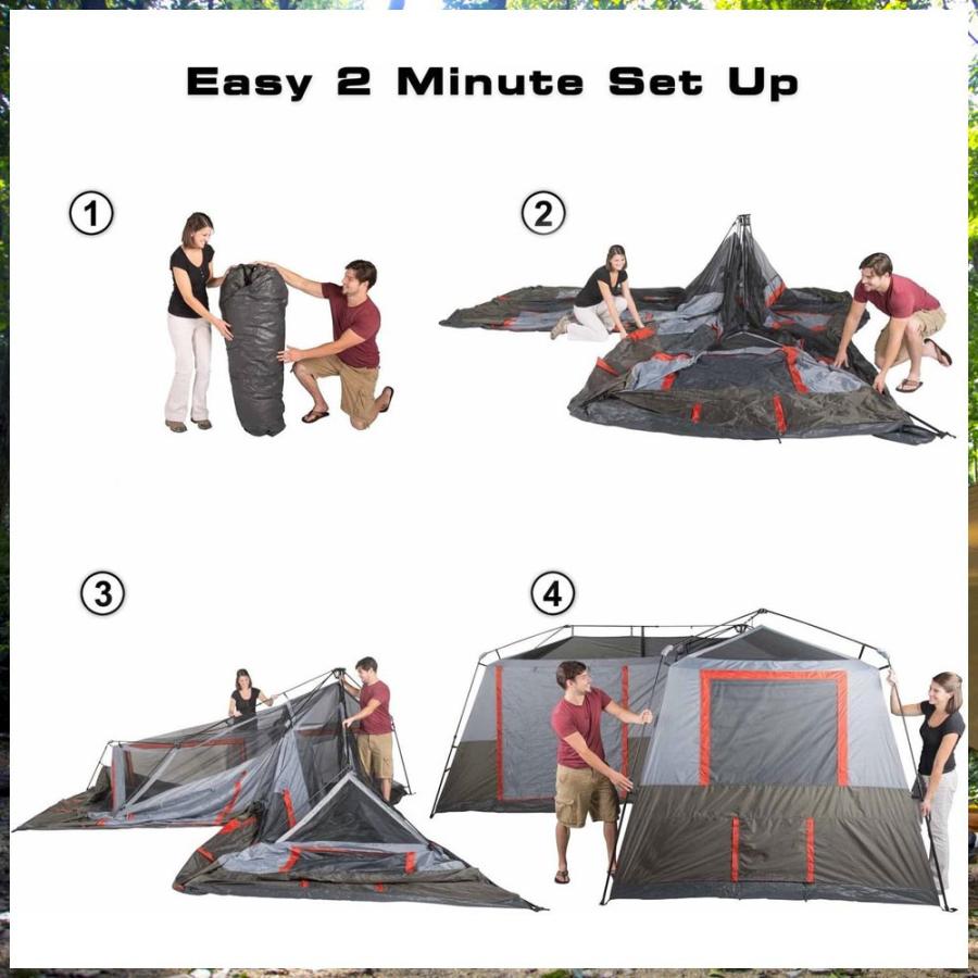 オザークトレイル 3ルーム 12人用 OZARK TRAIL 大型テント