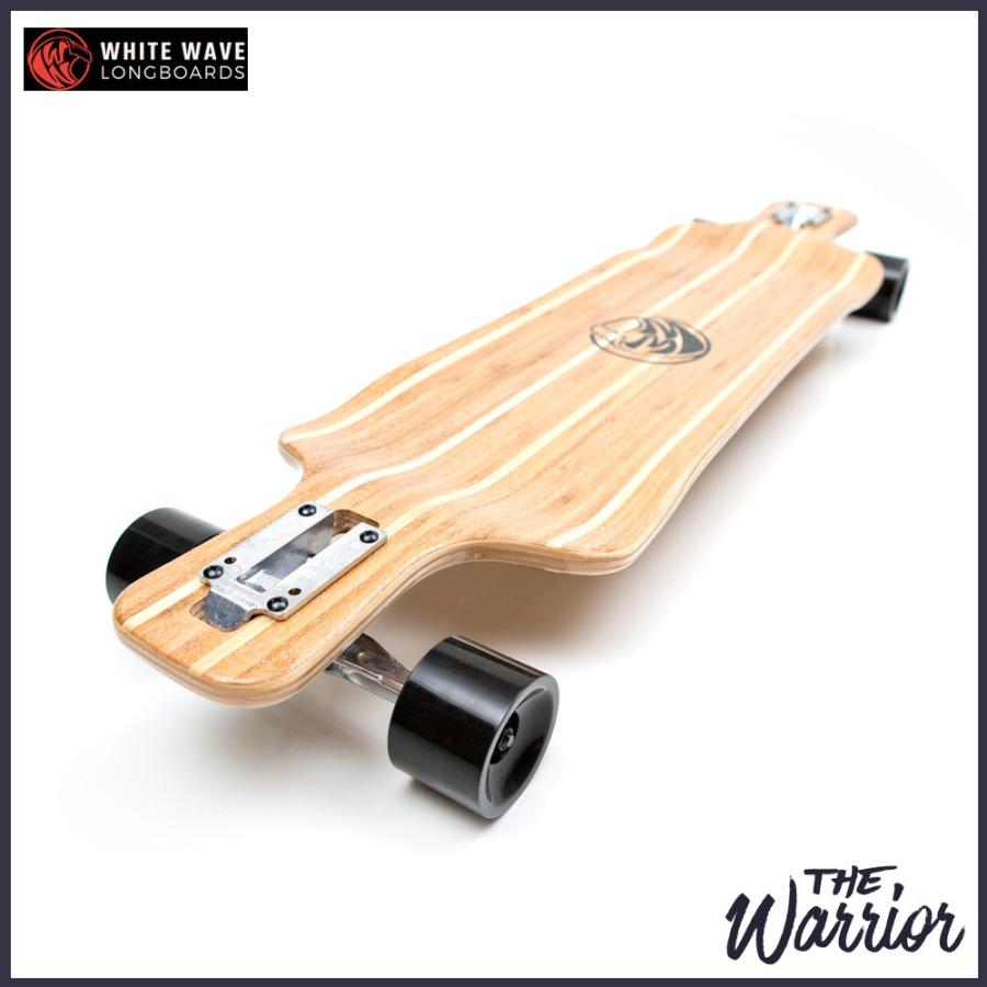 ロング スケートボード WHITE WAVE WARRIOR 38インチ ロンスケ