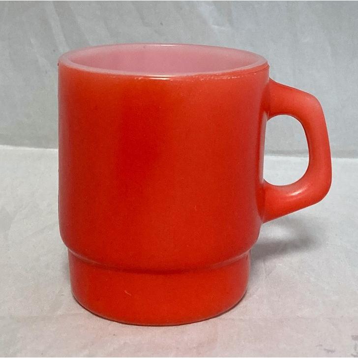 FIRE KING ファイヤーキング スタッキングマグ レッド : カントリー