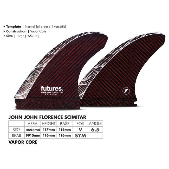日本正規品 futures jjf scimitar vapor core john florence
