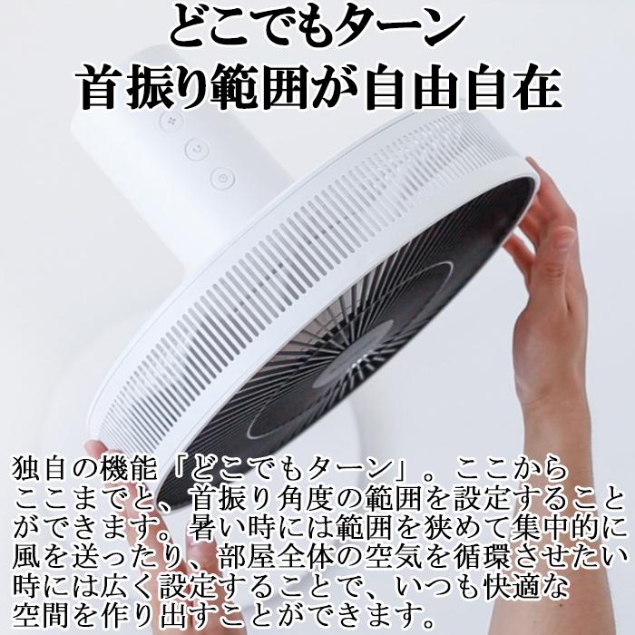 The GreenFan バルミューダ EGF-1800-WK リビング扇風機 ザ・グリーン