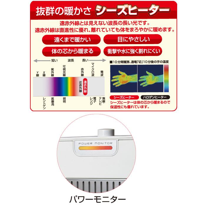 TEKNOS（テクノス） TSH-9201 パワーモニター付きシーズヒーター