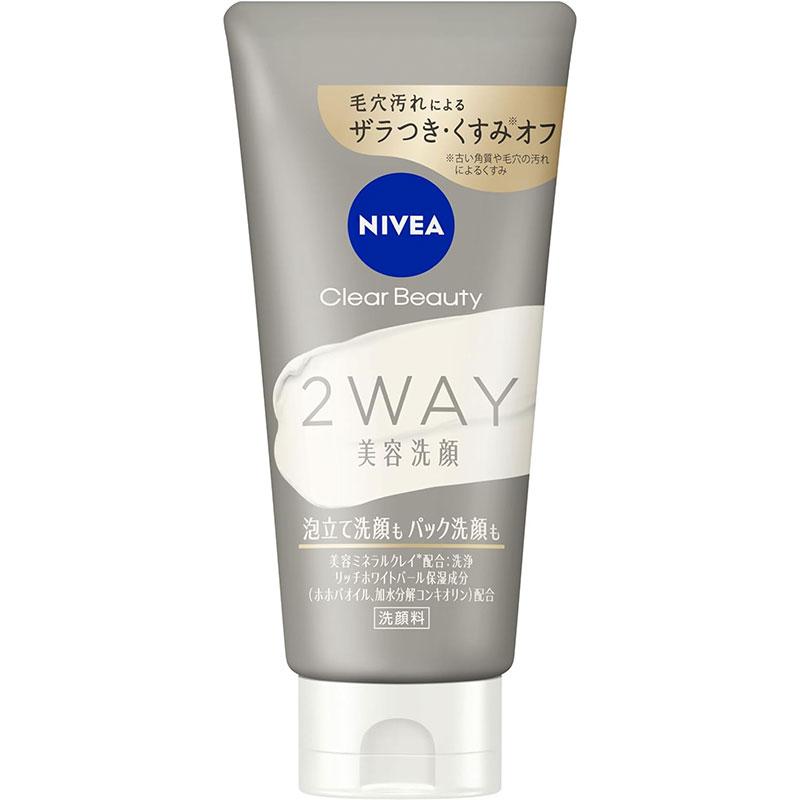 NIVEA（ニベア） 花王 クリアビューティー 2WAY美容洗顔 120g | 洗顔