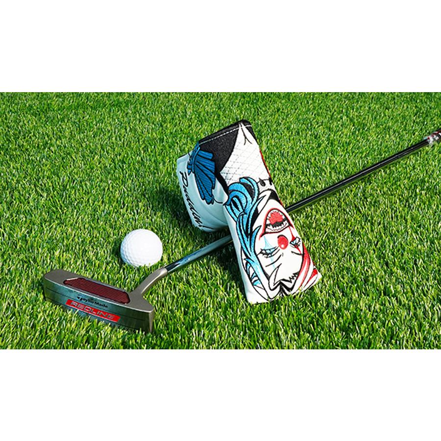 BIG CRAZY ゴルフパターカバー マグネット ピンタイプ ブレード型