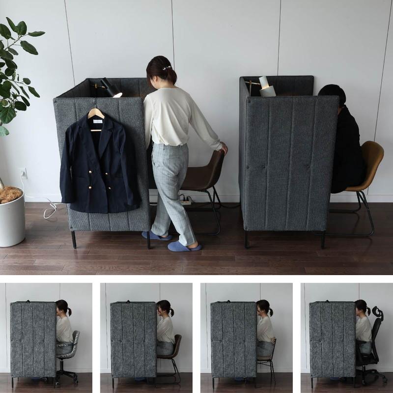 ICHIBA（市場） ソファー ブース 1人掛け 個室 パーテーション