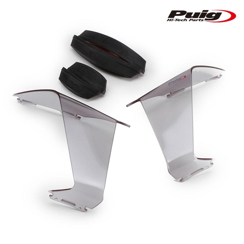 Puig（プーチ） Puig 20543H SIDE SPOILER WINGLET [SMOKE] Kawasaki