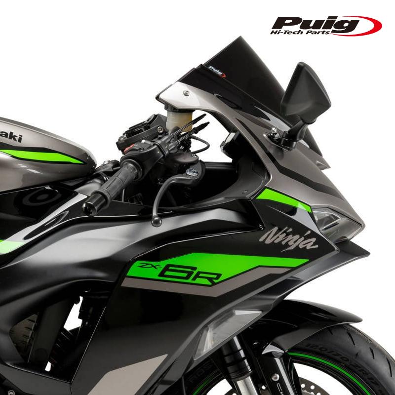 Puig（プーチ） Puig 21831F Z-RACING SCREEN [DARK SMOKE] Kawasaki