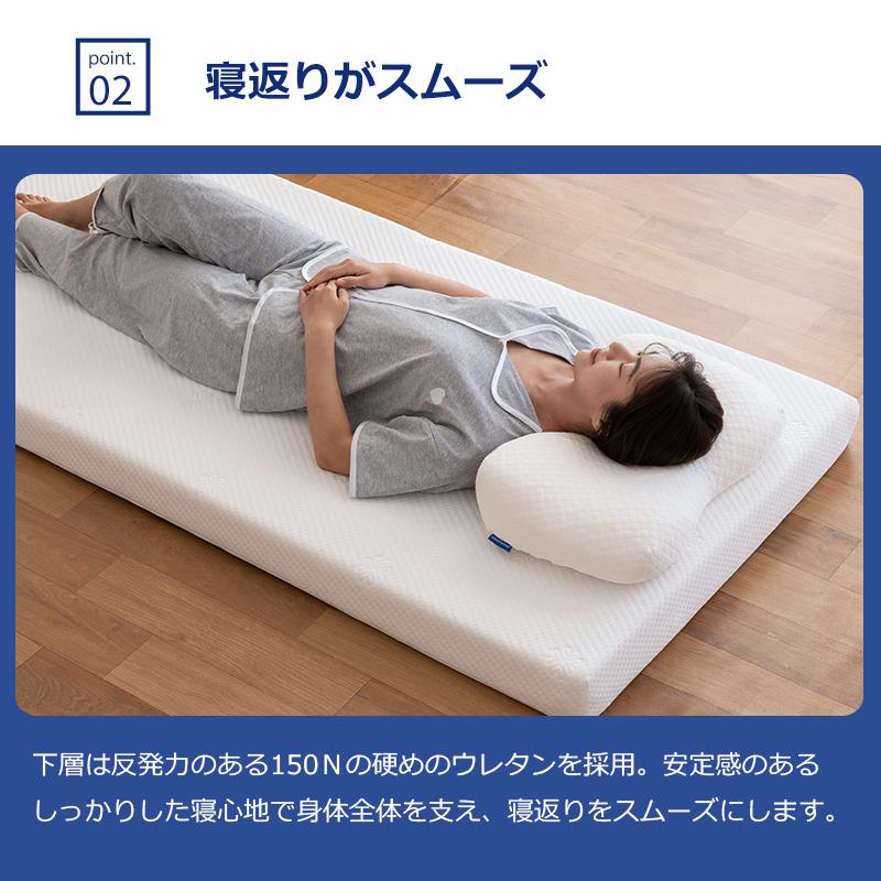 高反発マットレス セミダブル 低反発マットレス 折り畳み 腰痛