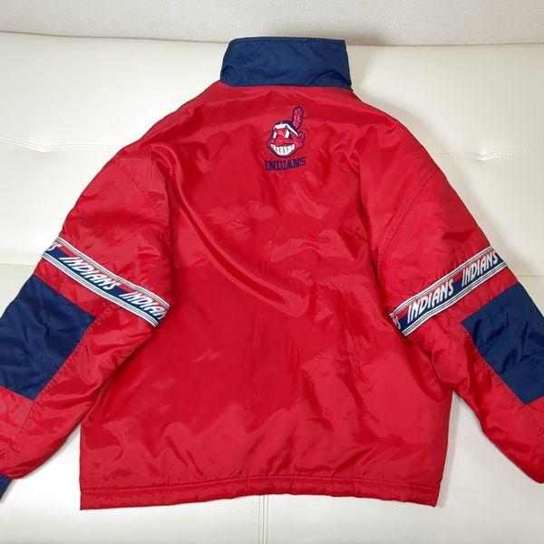 PROPLAYER インディアンス 中綿ジャケット XL ワフー酋長 刺繍 90s