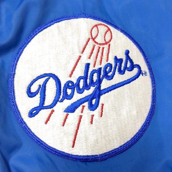 USA製 ドジャース チョークライン ナイロンスタジャン XL ワッペン