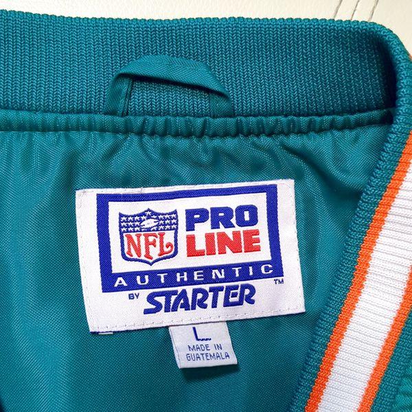 STARTER（スターター） マイアミ・ドルフィンズ プルオーバー ナイロン