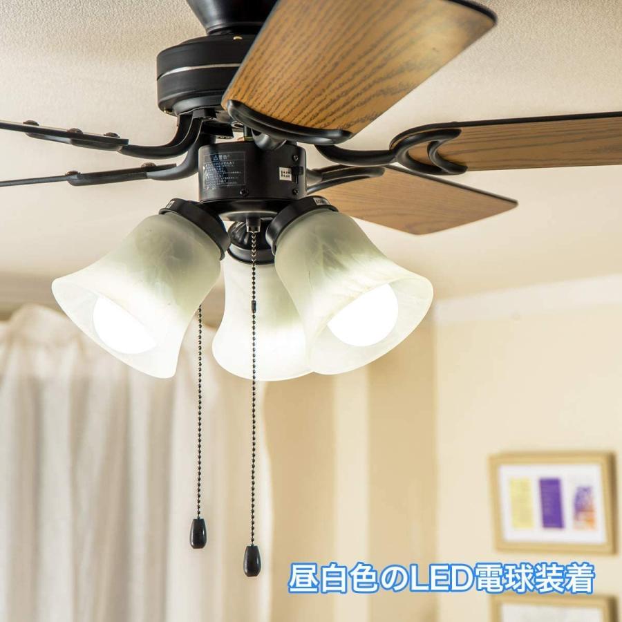リュウド（REUDO） シーリングファンライト 5枚羽根 リバーシブル E26
